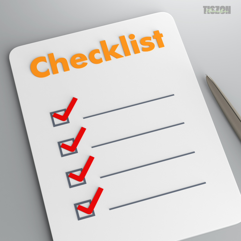 Checklists