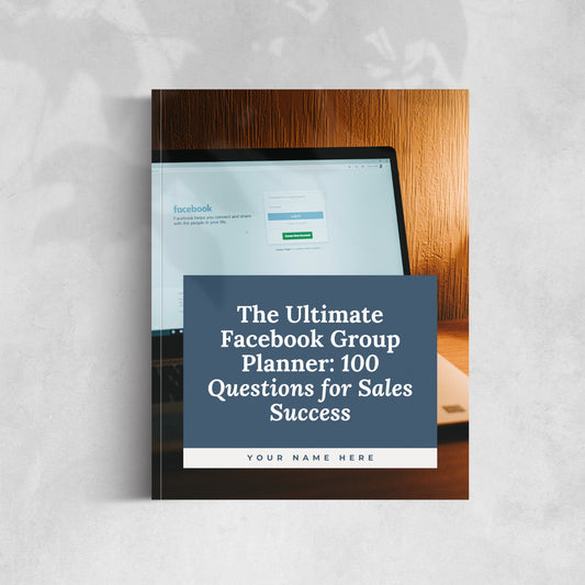 100 Questions Facebook Group Sales Success Planner