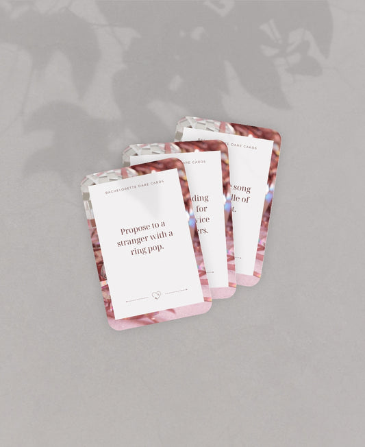 Bachelorette Dare Cards