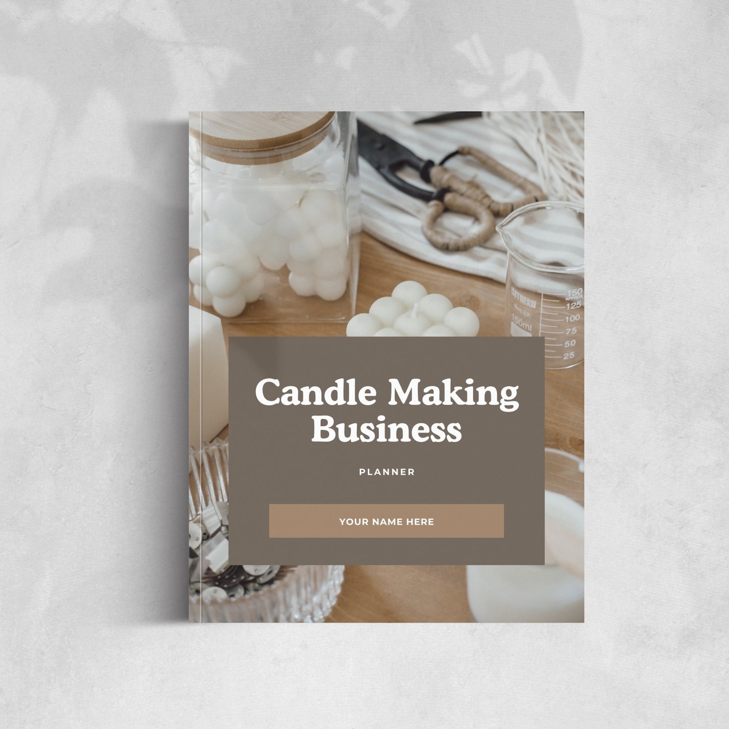 Candle Making Business Planner