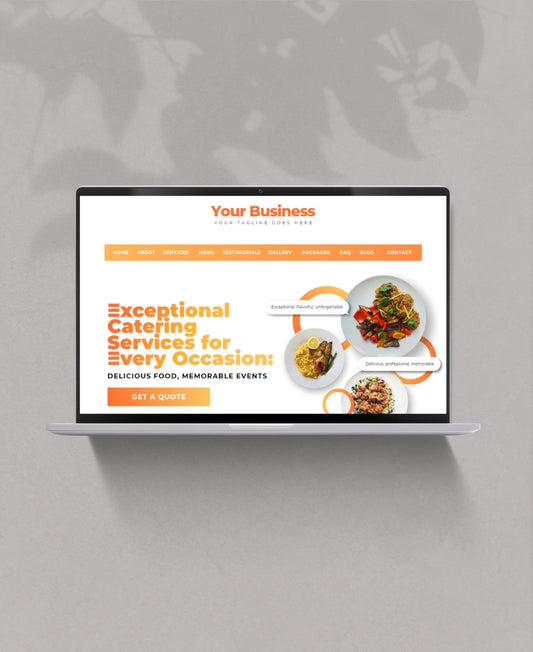 Catering business website