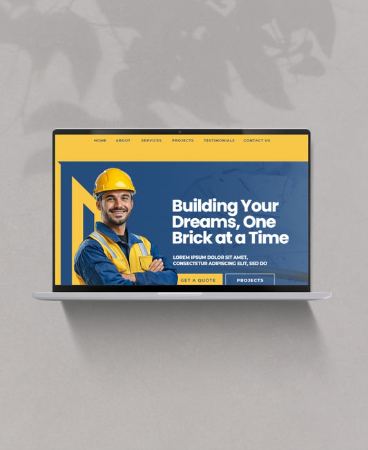 Construction / Builder Website