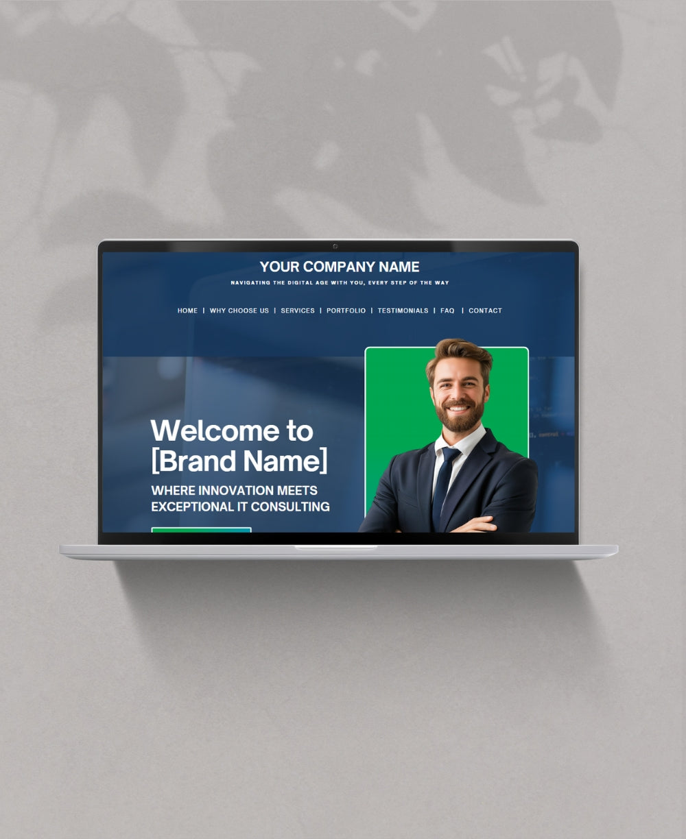 It Consultant Website Template