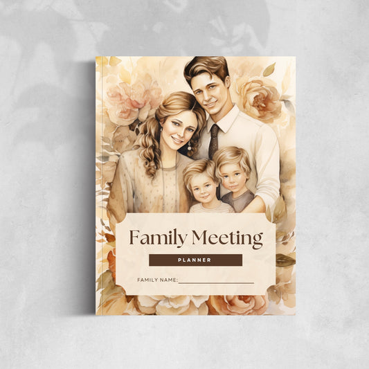 Printable Family Meeting Planner