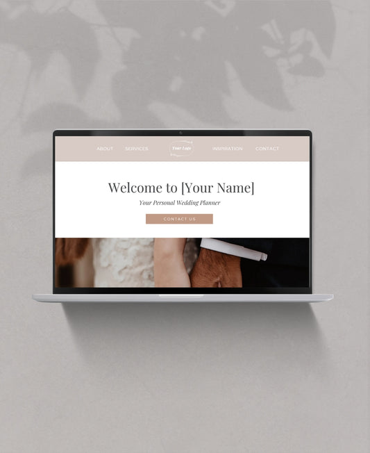 Wedding Planner Canva Website